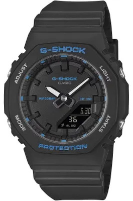 Produktbild von CASIO G-SHOCK Damenuhr, schwarz, Casio-GMA-P2100BA-1AER