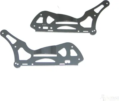 Produktbild von V912-19 - Aluminiumhalterung unten 2 Teile