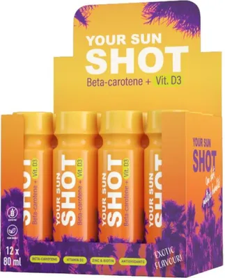 Produktbild von Your Sun Shot Vit. D3 Sonnengetränke x12