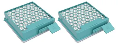 Produktbild von 2x Trade-Shop HEPA-Filter / Hygienefilter / Abluftfilter kompatibel mit Miele Boost CX1 125 Gala Edition, Parquet Powerline, SNRF3, SNRF0, SNCF0