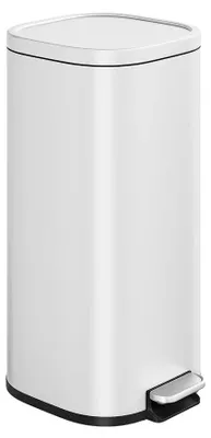 Produktbild von Treteimer, Soft-Close-Deckel, herausnehmbarer Innenbehälter, Weiß