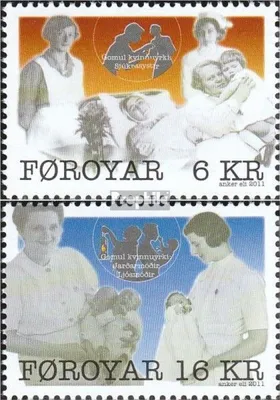 Produktbild von Briefmarken Dänemark - Färöer 2011 Mi 713-714 (kompl.Ausg.) postfrisch Traditonelle Frauenberufe