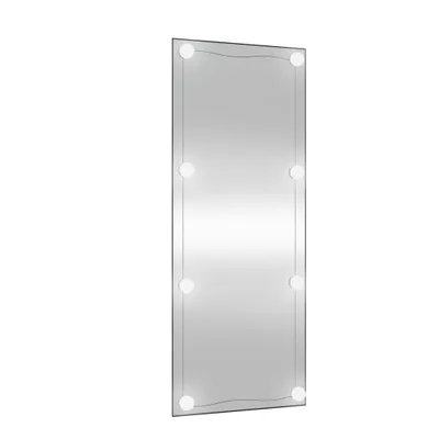 Obrázok produktu pre Nástenné zrkadlo s LED svetlami 40x100 cm sklo obdĺžnikové