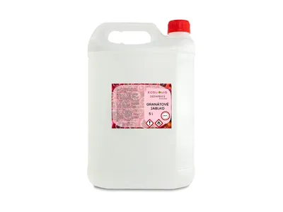 Produktbild von Ecoliquid ANTIVIRAL Handdesinfektionsmittel, Granatapfelduft - gegen Viren, Bakterien und Pilze, 5 Liter