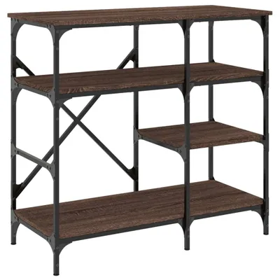 Immagine prodotto di Mobile Cucina Rovere Marrone 90x40x84 cm Multistrato e Metallo