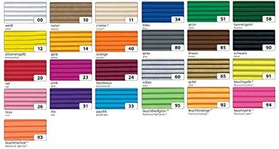 Produktbild von folia Bastelwellkarton (B)500 x (H)700 mm silber (Preis pro Stück)