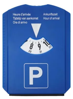 Produktbild von Dönges Parkscheibe 5 in 1, (Eiskratzer Profiltiefenmesser)