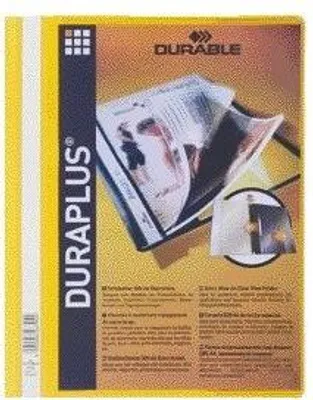 Produktbild von Langlebig - Schnellhefter Duraplus A4 gelb | 25 Stück