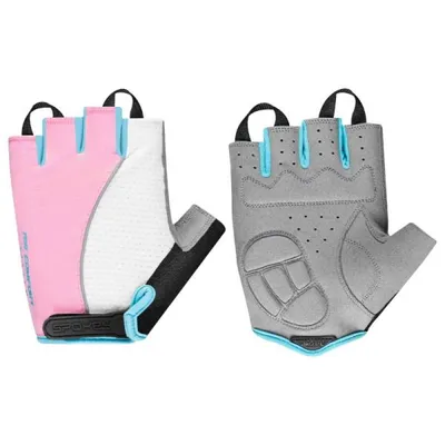 Image de Gants De Cyclisme Femmes M Piacenza Blanc Rose 941078 Spokey