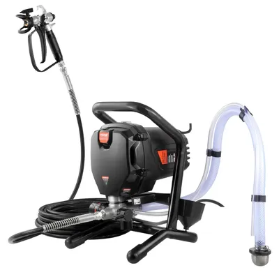 Obrázok produktu pre Airless striekacia pištoľ - 750W - Elektrická - Ručná striekacia pištoľ - 3000 PSI - Nastaviteľný tlak - na steny - nábytok