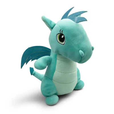 Produktbild von Plüschtier Drache 34 cm Türkis – Weiches Stofftier, Kuscheltier für Kinder