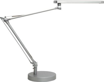 unilux MAMBO 2.0 LED-Schreibtischlampe grau