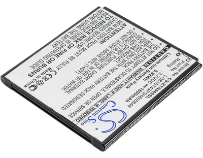 Image de TECHTEK Batterie compatible avec [ZTE] N909, U818, V818, pour [SRF] Startrall 4 remplace Li3715T42P3H605646, pour Li3818T43P3H605646