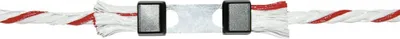 Produktbild von 15 Stück Seilverbinder Litzclip Edelstahl für Ø 6 mm Weidezaunseile