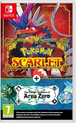 Produktbild von Pokemon Scarlet + Area Zero DLC (NSW)