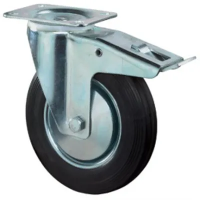 Obrázok produktu pre koliesko transportné priemer 100mm otočné s brzdou