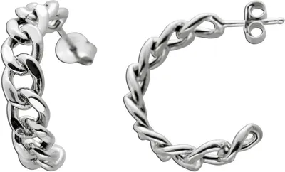 Produktbild von Halbrecolen Silber 925 rhodiniert Panzerketten Design