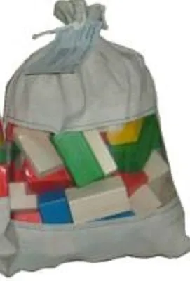 Produktbild von Ebert 215707 Bausteine im Beutel, bunt Holzbausteine - 70 Stück