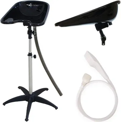 Produktbild von Famanu Haarwaschbecken - Ergonomisch und stilvoll - Schwarz