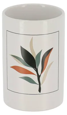 Produktbild von Runder becher aus dolomit mit „bucolique“-motiv - Tendance