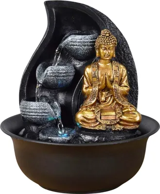 Produktbild von Entspannungsbrunnen Buddha LED Praya