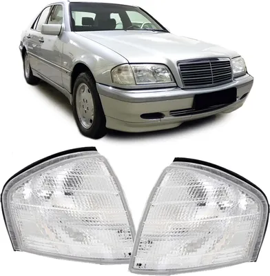 Produktbild von Blinker weiß Paar für Mercedes C Klasse W202 Limousine S202 Kombi T-Model 93-01
