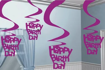 Produktbild von Amscan 992375, Pink, Geburtstag, 610 mm, 5 Stück(e)