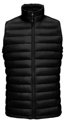 Produktbild von SOLS Herren Steppweste Wilson leicht PC3291 (L) (Schwarz)