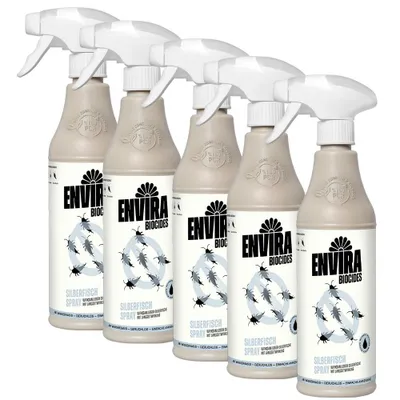 Produktbild von Envira Silberfisch Abwehrspray mit Vorteilspack 5x500ml