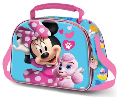 Productafbeelding van Karactermania Minnie 3D Lunchtas, 20x26x10 cm, blauw, voor kinderen, one size