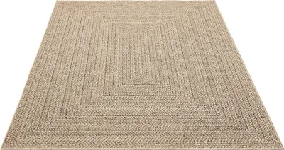 Produktbild von Outdoorteppich Terasse Balkon Indoor Robust Teppich Jute-Look