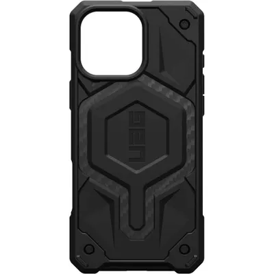 Obrázek produktu pro Urban Armor Gear Monarch Pro, Obal, Apple, iPhone 16 Pro, 16 cm (6.3"), Černá, Tmavě šedá