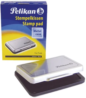 Immagine prodotto di Pelikan® 331066 Stempelkissen 3 - 70 x 50 mm, schwarz getränkt