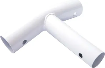 Produktbild von Bestway® Ersatzteil T-Verbinder F (weiß) für ausgewählte Power Steel™ Pools, oval