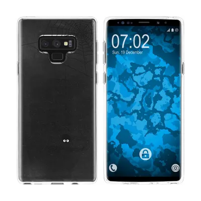 Produktbild von PhoneNatic Case kompatibel mit Samsung Galaxy Note 9 Silikon-Hülle Herbst Spinne/Spider M3
