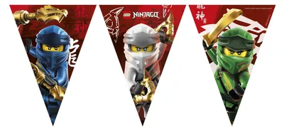 Produktbild von Wimpelkette Ninjago