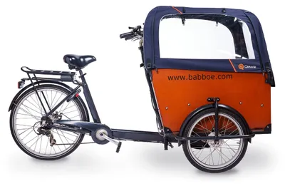 Image de Protection contre la pluie pour vélo cargo