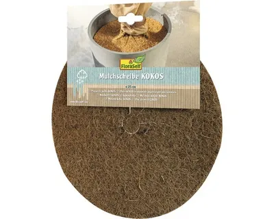 Produktbild von FloraSelf Mulchscheibe Cocodisc Ø 25 cm natur