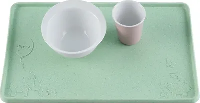 Produktbild von Hevea Kinder-Tischset aus Naturkautschuk Mint