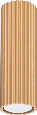 Immagine prodotto di Faretto da soffitto in alluminio GU10 rotondo D: 6,5 cm montato in superficie in oro Lampada moderna