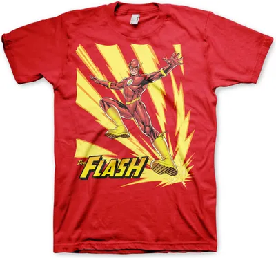 Produktbild von The Flash Jumping T-shirt - Large - Red