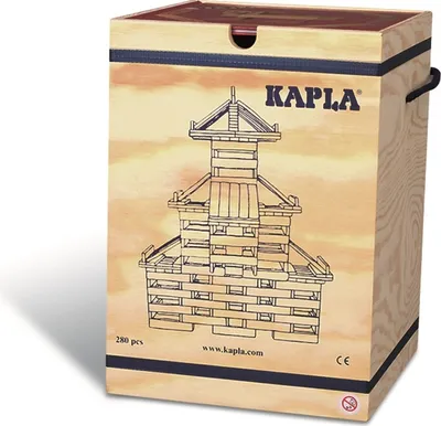 Immagine prodotto di KAPLA 6801 KAPLA 280 tavole di legno + libro d'arte