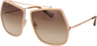 MAXMARA ハイロットフレムサンクラス MM0050 32F ゼノ] コットン ブレンド ショート トレンチ コート, camel