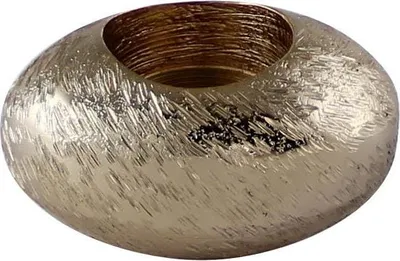 Produktbild von Kaheku Teelichthalter Topaz hellgold 9x7x5h 519007138