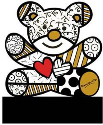 Image de Goebel Romero Britto Golden Truly Yours (Figur, Porzellan)