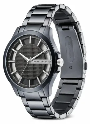 Produktbild von Herrenuhr Armani Exchange Hampton AX2401, Edelstahl, Blau