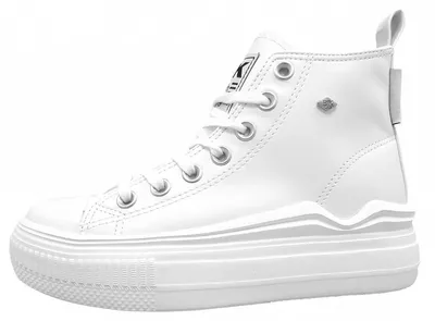 Immagine prodotto di Scarpe da ginnastica da donna British Knights, modello stringato, sportive, casual, colore bianco