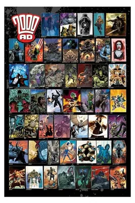 Immagine prodotto di 2000 AD - Montaggio - 61x91,5 cm - Poster