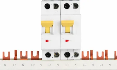 Produktbild von Eaton Blockverschienung (Gabel + Stift), Z-GSV, mit Endkappen, 16 mm², Bemessungsstrom 80, 1 Stk.