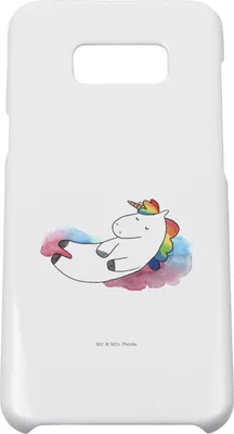 Produktbild von Mr. & Mrs. Panda Samsung Galaxy S8 plus Handyhülle  Einhorn Wolke 7 - Weiß - Geschenk, Handy, Menschen, Handycover, Cover, Lustig, Unicorn, Witzig, Hülle, Einhörner